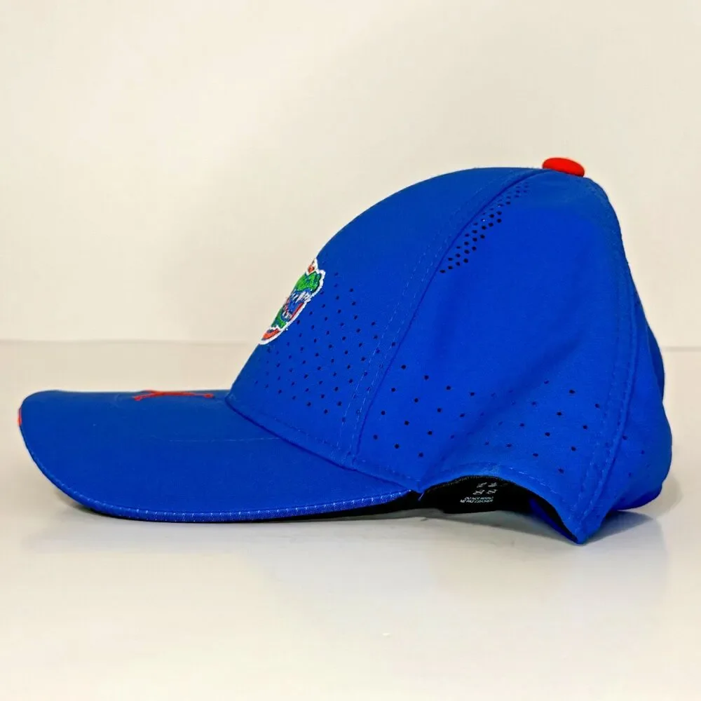 Florida Gators Jordan On Field Adjustable Hat Blue NCAA Cap Perf Strapback